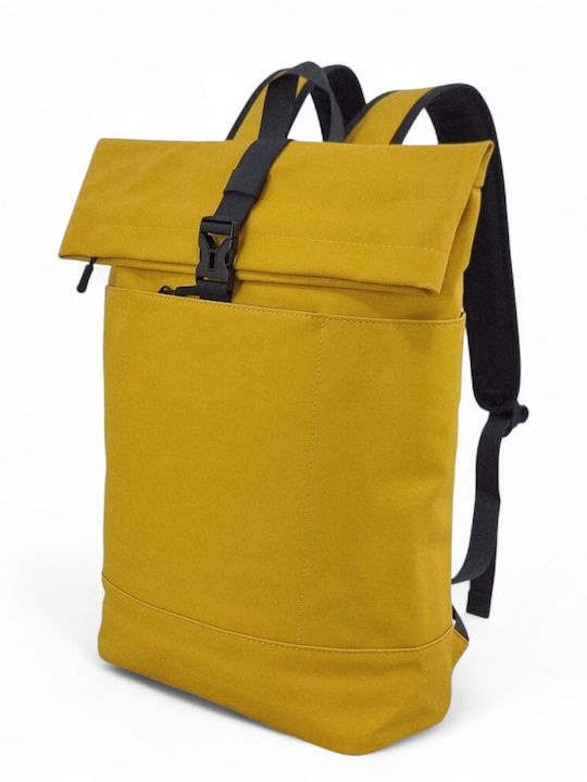 Mcan Waterproof Laptop Backpack 15.6" in Yellow Color M-159