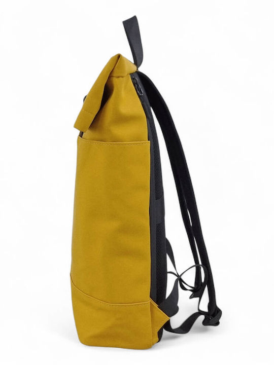 Mcan Waterproof Laptop Backpack 15.6" in Yellow Color M-159