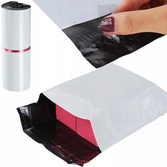 White Courier Bags B4 260x350mm 100 Pcs