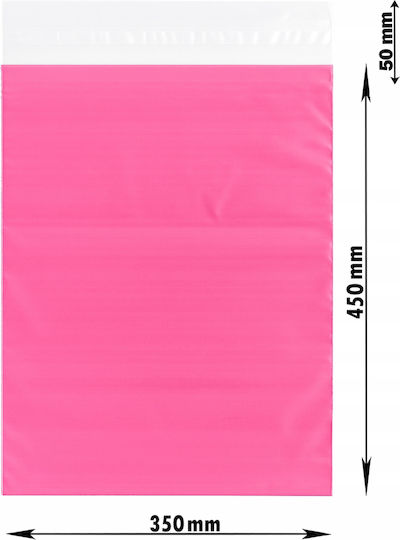 Pink Courier Bags C3 350x450mm 50 Pcs