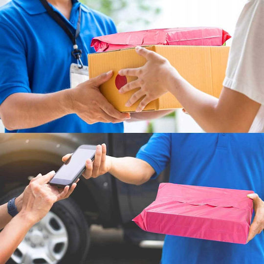 Pink Courier Bags B3 400x500mm 50 Pcs