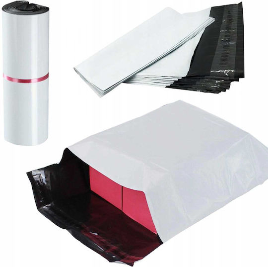 White Courier Bags B4 260x350mm 100 Pcs