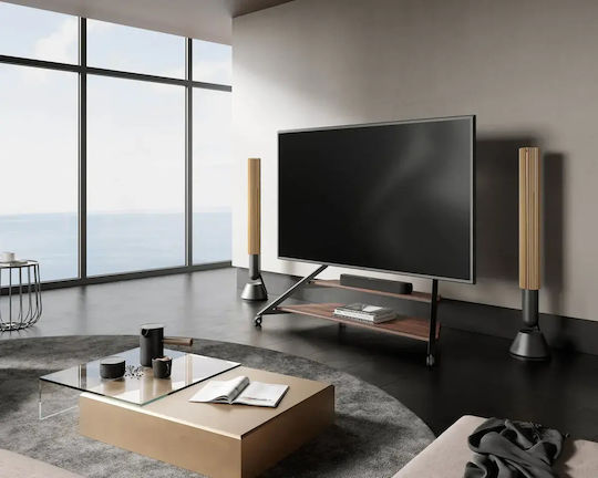 Fitueyes S02F2484L-A+B TV Floor Stand up to 100"