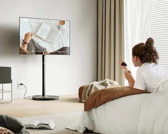 Fitueyes S02M1445B TV-Halterung Boden bis 65 Schwarz