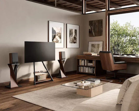 Fitueyes F82F2444L Βάση Τηλεόρασης Δαπέδου έως 65" Μαύρο