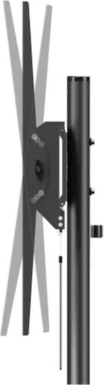 Sbox FS-403 Βάση Τηλεόρασης Δαπέδου έως 100" και 70kg Μαύρο