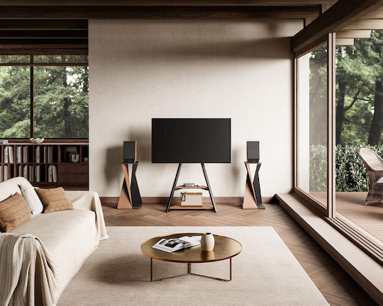 Fitueyes F82F2444L Βάση Τηλεόρασης Δαπέδου έως 65" Μαύρο