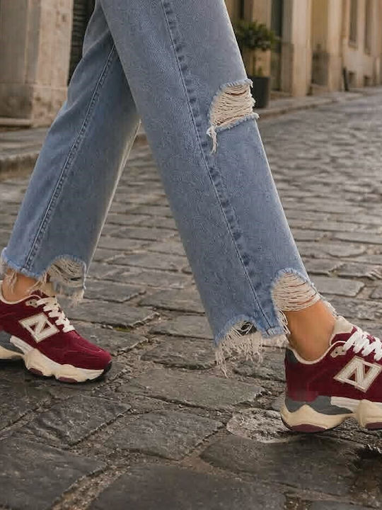 Women's Anatomic Burgundy Sneakers
