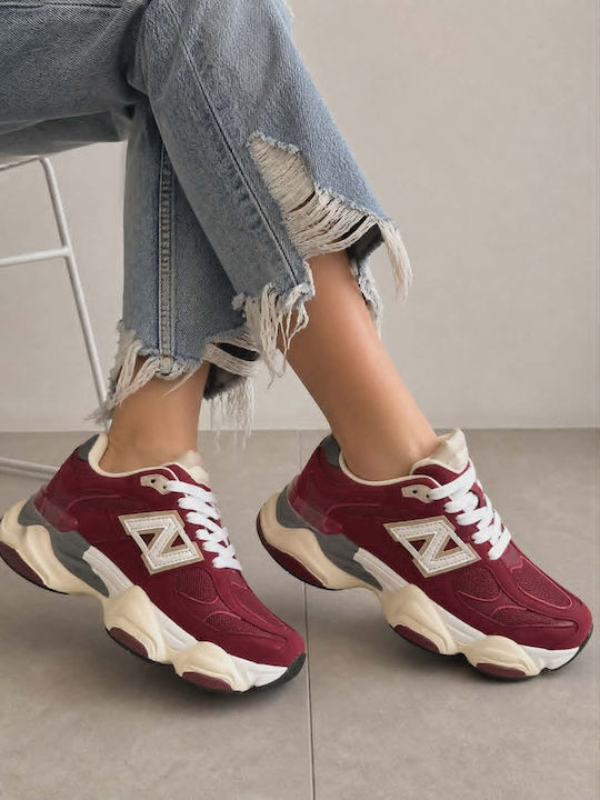 Women's Anatomic Burgundy Sneakers