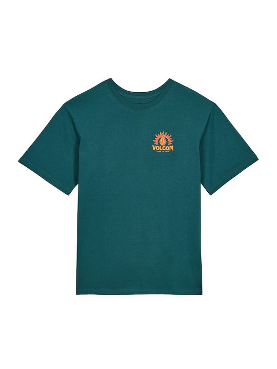 Kids T-shirt Rifle Green Solstice K