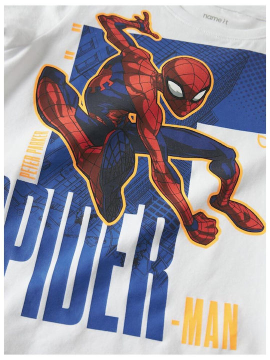 Kids T-shirt Bright White Spiderman
