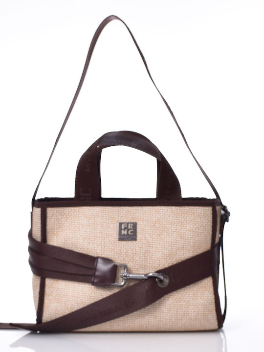 Damen Schultertasche Beiges