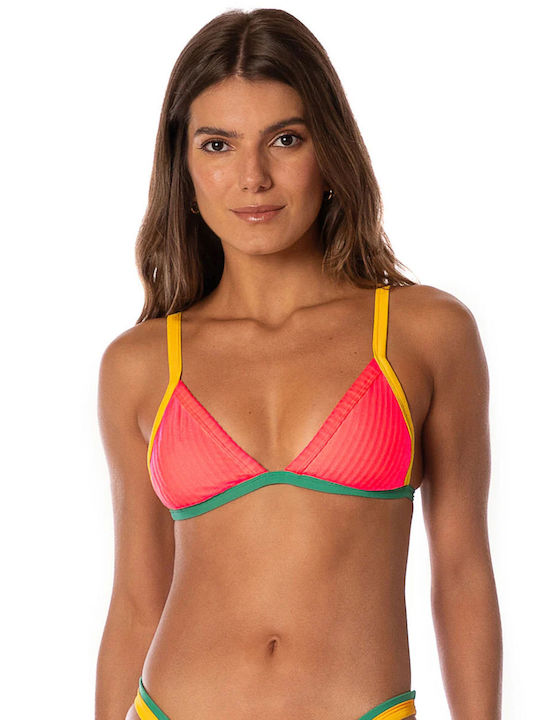 Flame Coral Bikini-Set Blumen Coral PT3525STR008 PT3556SCC006
