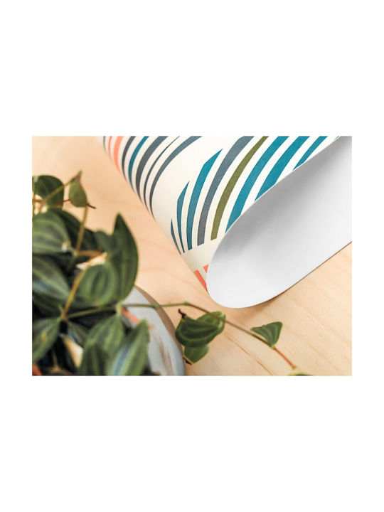 Tulup Covor Rotund Albastru Φ120cm