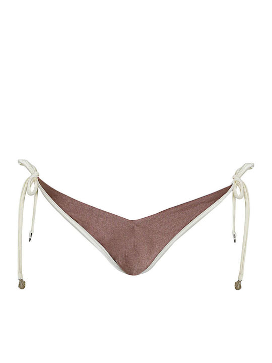 Mocha Pearl Set Bikini Τριγωνάκι Pearl