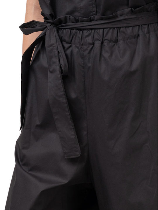 Damen Stoffhose Schwarz