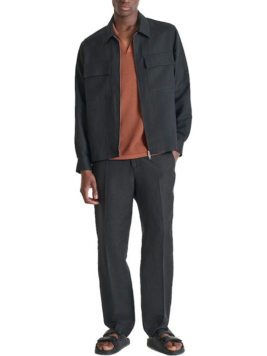 Trousers In Relaxed Fit Black