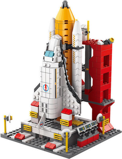 Lean Toys Конструктори Space Rocket 6 в 1 Space за 6+ Години 1000 Бройки