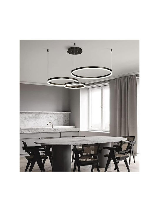Lightplanet Κρεμαστό Φωτιστικό Καφέ LED με Φυσικό Λευκό Φως