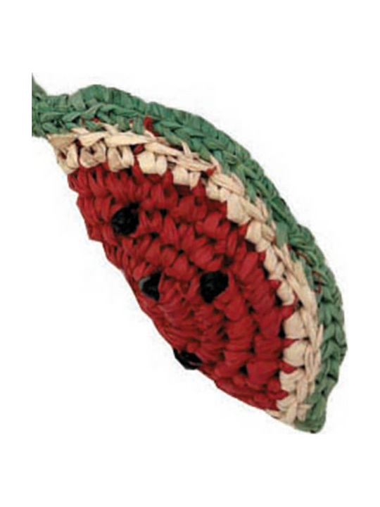 Mc2 Saint Barth Raffia Charm-raffia Charm Red 8057338851431