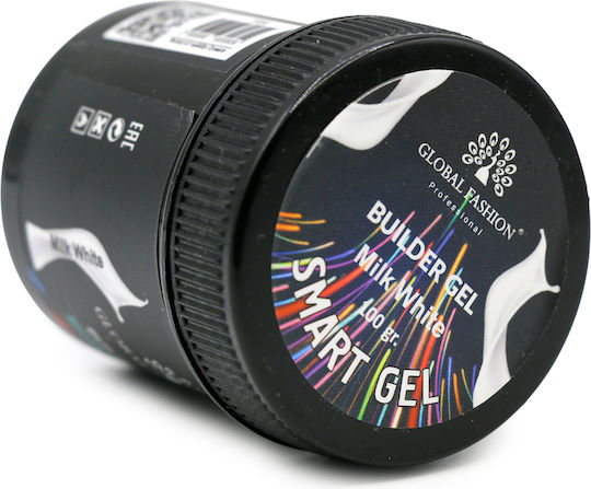 Global Fashion Gel Νυχιών Milk 100gr