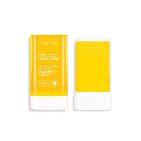 Pharmasept Heliodor Mineral Sunstick Mineral Sunscreen Stick for Face & Body SPF50 25gr