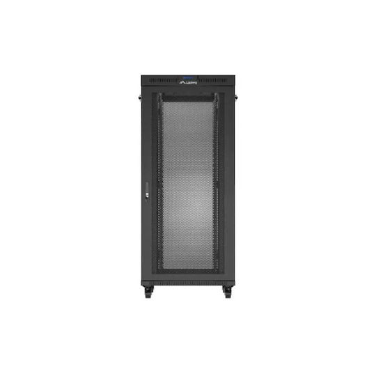 Lanberg Επιδαπέδια Καμπίνα Rack 19U Μαύρο