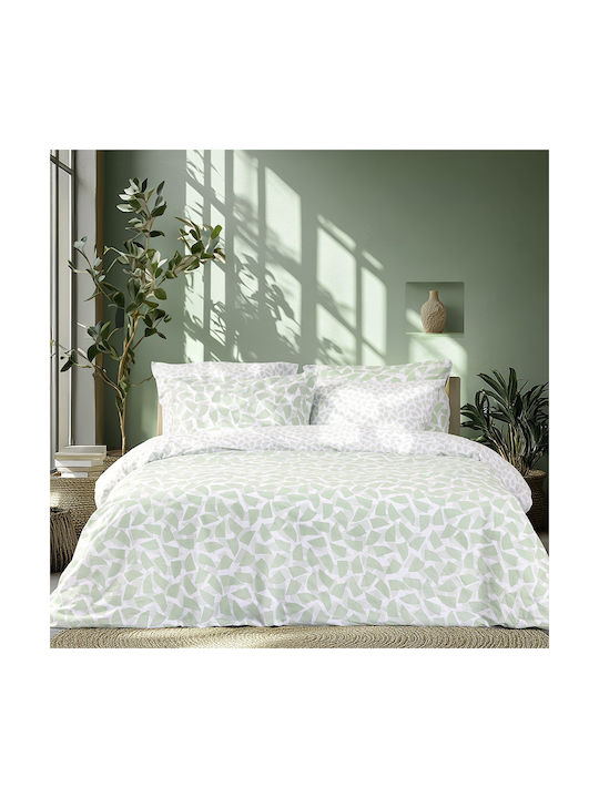 Nima Oriant Set Pillowcases Oxford Mint 52x72cm