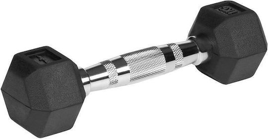 Rebel Hexagonal Rubber Dumbbell Set 2 x 1kg