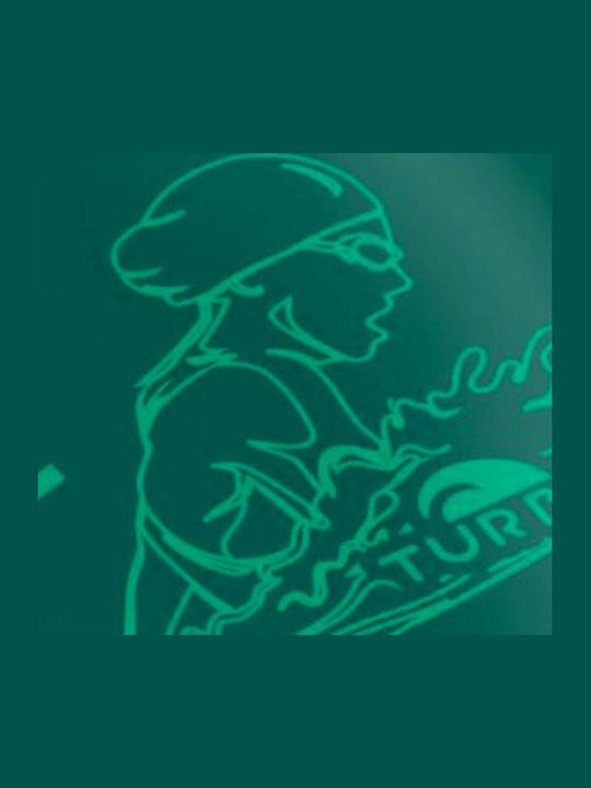 Turbo Silicone Cap Breast Stroke Σκουφάκι Κολύμβησης Σιλικόνης Turbo Green