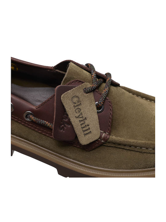 Boat Ανδρικά Boat Shoes σε Πράσινο Χρώμα