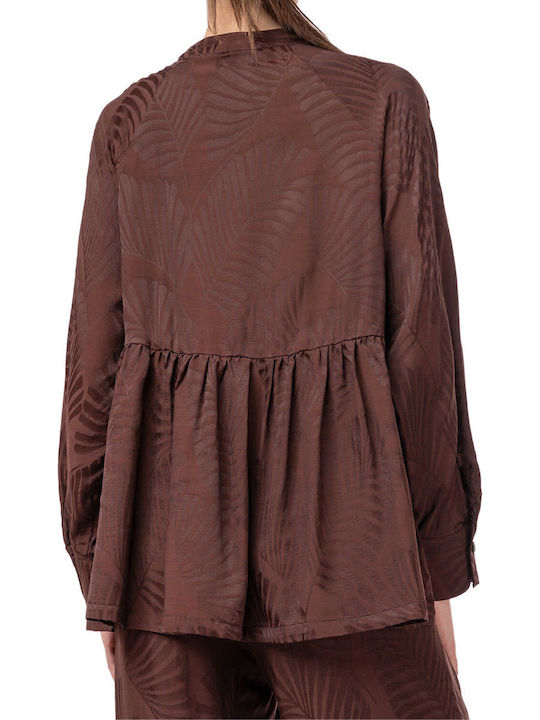 MY T Μπουφάν Brown