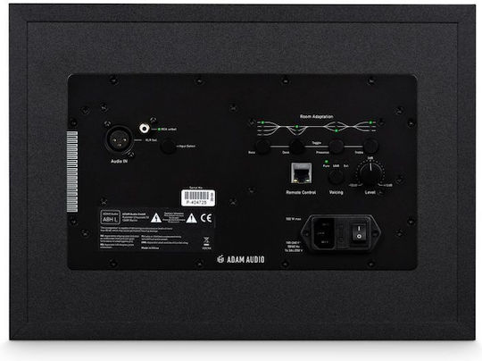 Adam A8H Left Ηχείo Studio Monitor 8" 500W (Τεμάχιο) Μαύρο