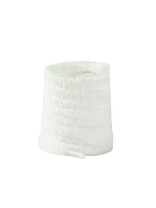 Set 2 Plush Fluffy Shoelaces 120 Cm White