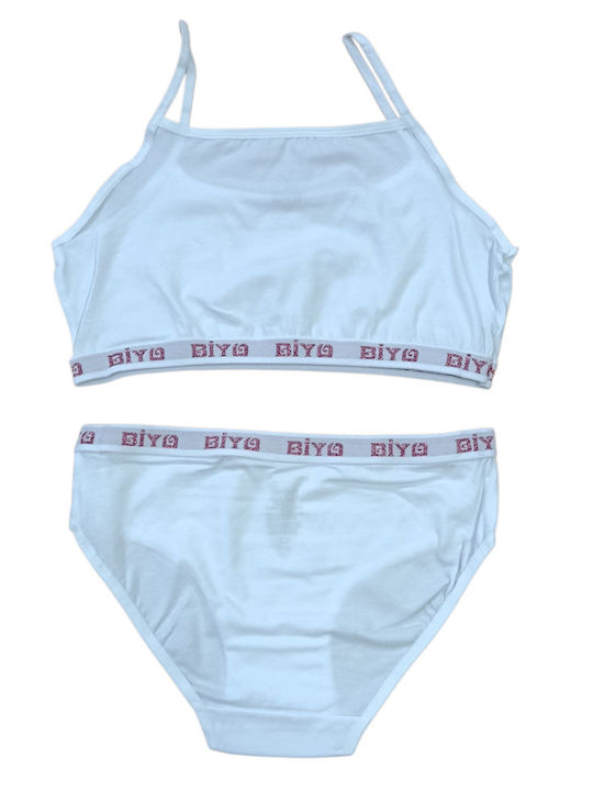 Biyo Set Bustiere Copii White