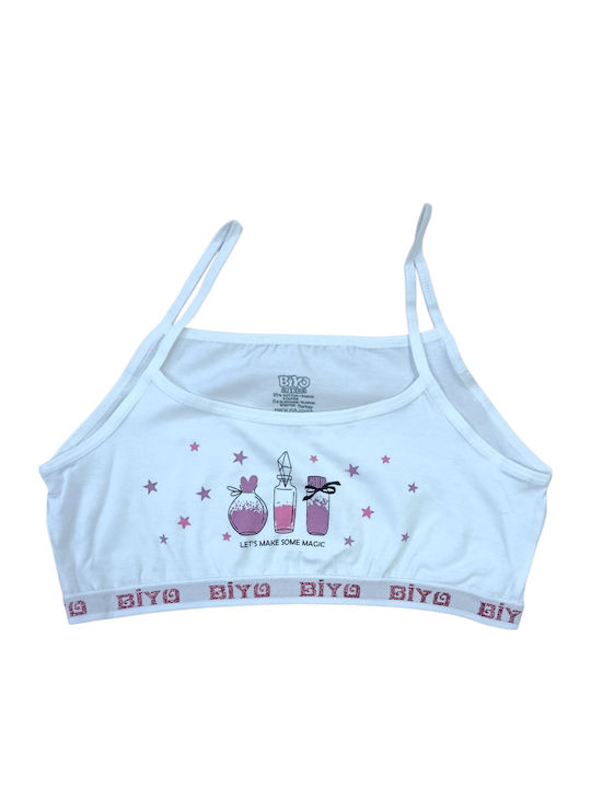 Biyo Set Kids Training Bras White