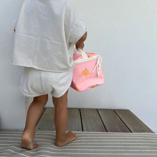Sunnylife Kinder Lunchtasche Isoliert Handtasche Orange