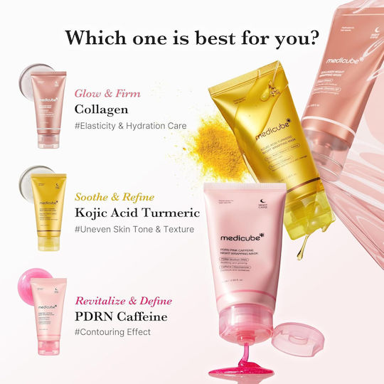 Medicube PDRN Pink Caffeine Face Mask 75ml