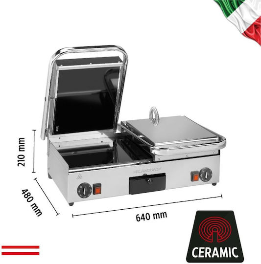 Alfa Frost Gewerbliche Sandwichmaker mit Keramik Oberfläche