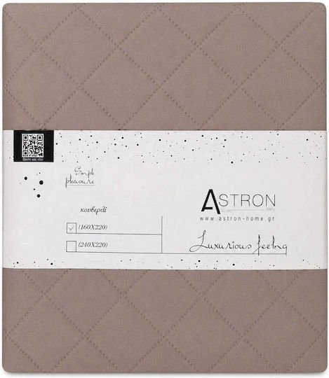 Astron Italy Hotel Bedspread Blanket Single M220xP160cm Beige