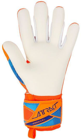 Reusch Attrakt Freegel Goalkeeper Gloves Kids Orange