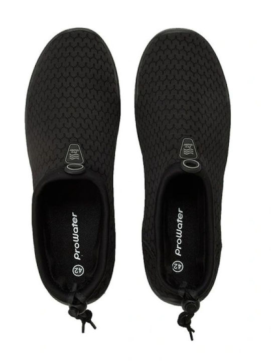Prowater Men's Quick-drying Non-slip Water Shoes Black