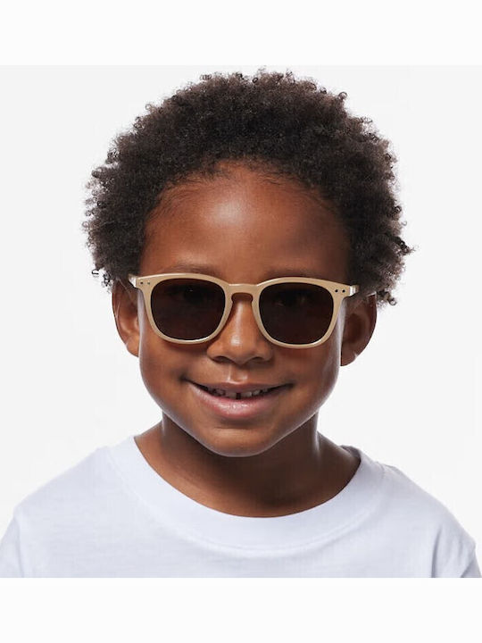 Izipizi Kids Sunglasses with Polarized Lens Beige for 3-5 Years