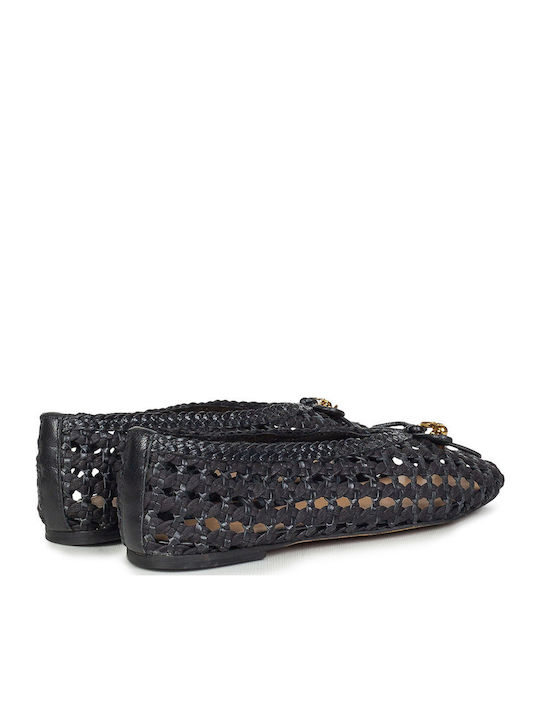 Women's Ballerina Shoes In Black Colour