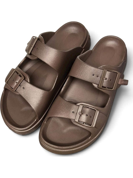 Vibe Men's Sandals in Brown Colour