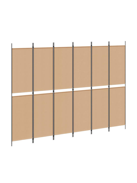 vidaXL Διακοσμητικό Παραβάν Υφασμάτινο 300x220cm