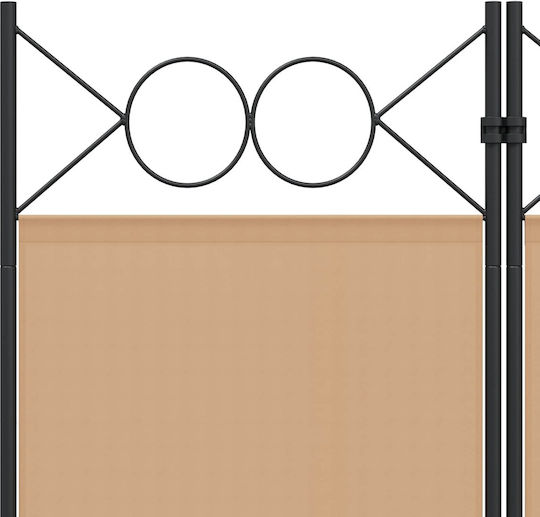 vidaXL Decorative Room Divider Fabric 240x200cm