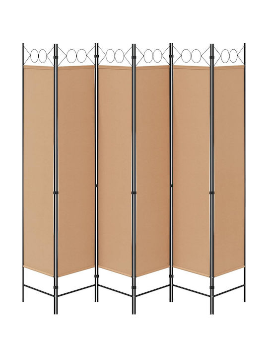 vidaXL Διακοσμητικό Παραβάν Υφασμάτινο 240x200cm