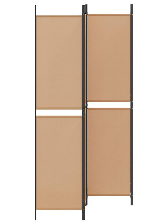 vidaXL Raumteiler Stoff 200x220cm