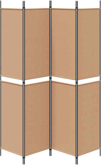 vidaXL Fabric Room Divider 200x220cm
